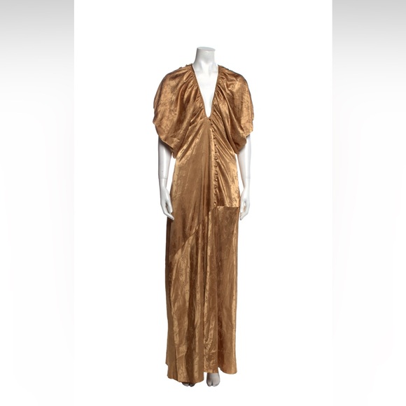 Tularosa Dresses & Skirts - Tularosa Evening Dress with Plunge neckline